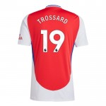 Günstige Fußballtrikots Arsenal Trossard 19 Heimtrikot 2024-25 Kurzarm